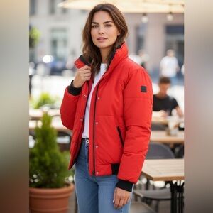 Vintage OBERMEYER Snowbird Red
Goose Down Puffer Ski Jacket 8 “Colette".